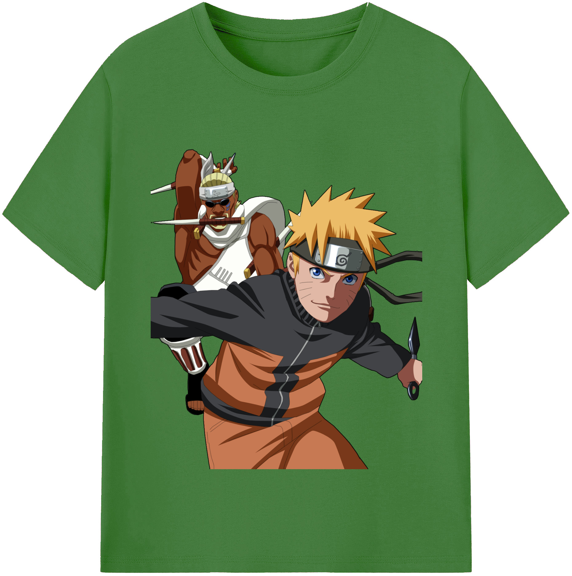 （画像用） NARUTO -ナルト- うずまき ナルト Uzumaki Naruto レディースカジュアルプリントTシャツ（綿100％）